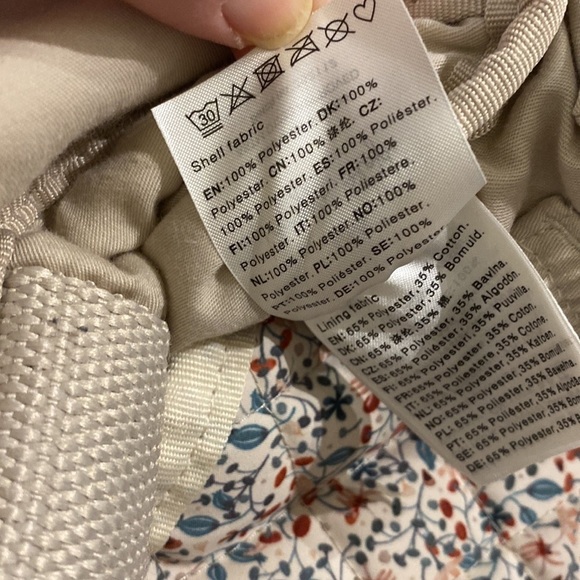 Konges Slojd Micro Floral All You Need Diaper Bag - Picture 5 of 14